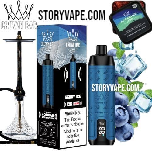 elfbar elfa master akku Crown Bar 12K Sound  CROWNBAR