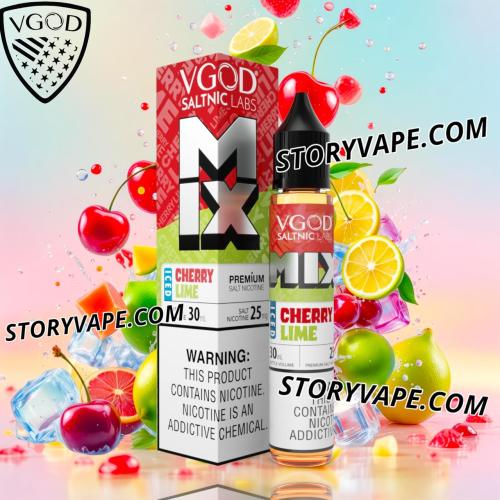 cherry lime vape juice Coastal Clouds Vape Juice main image 1