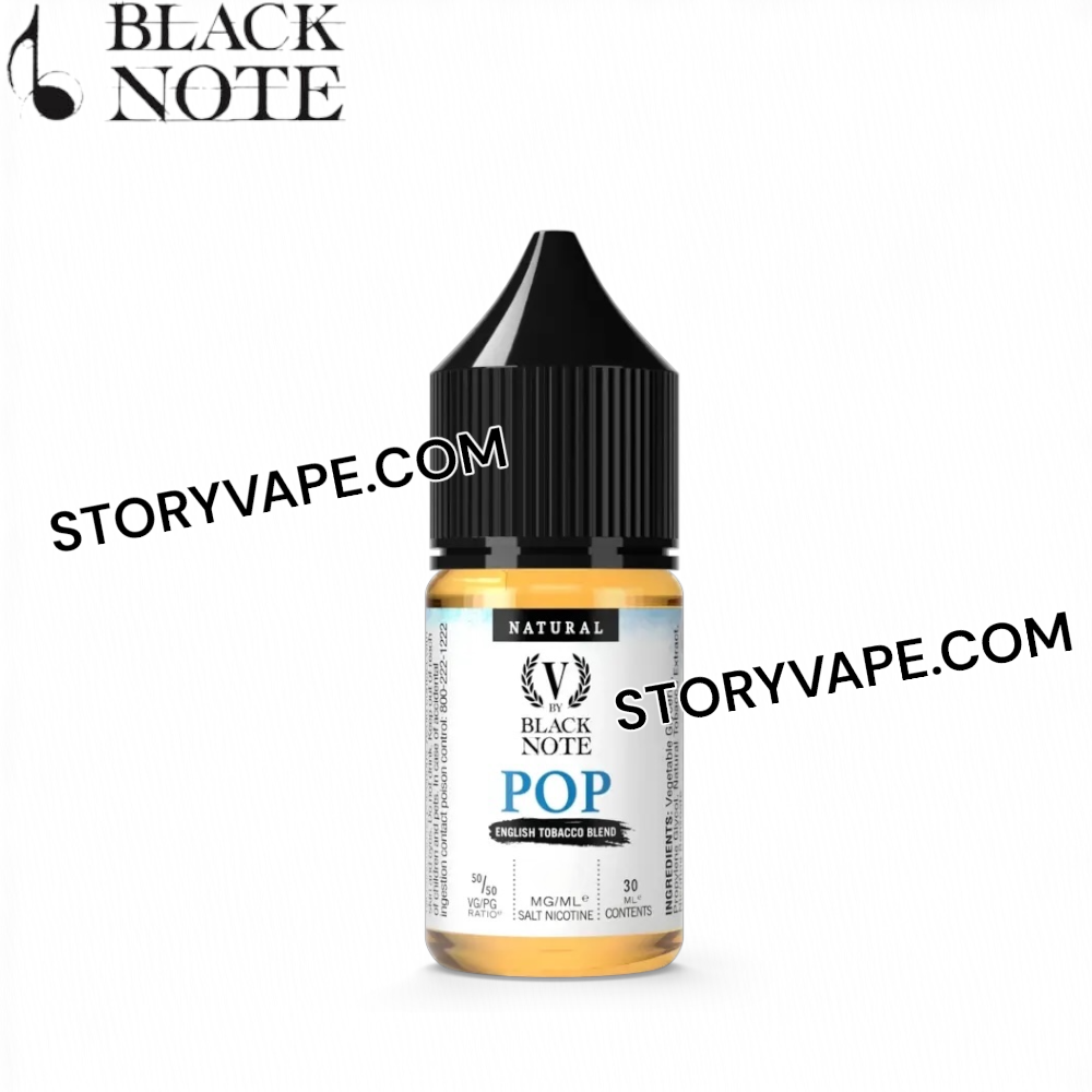 pop tobacco HIT Extra 3000 TFN Classic Black Note V Eliquid PoP