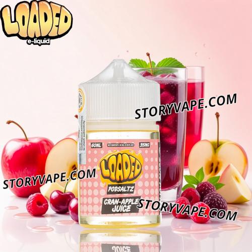 LOADED POD SALTZ E-Liquid -   - Store Vape KSA - Cigar , Disposable  , Kits , Best Online Vape Riyadh