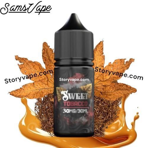 SAMS VAPE SWEET TOBACCO SALTNIC 30ML - Store Vape KSA