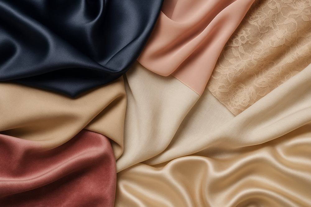 دليل أنواع أقمشة الفساتين – وكيف تختارين الأفضل مع سيلينا