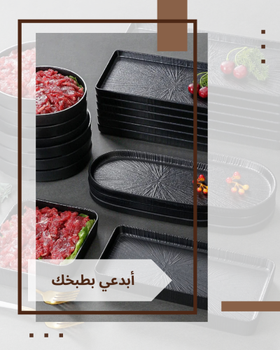 صينية تقديم سيراميك حديثة