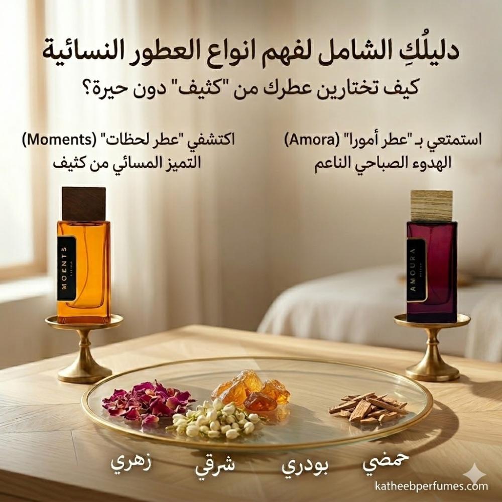 انواع العطور النسائية-عطور كثيب