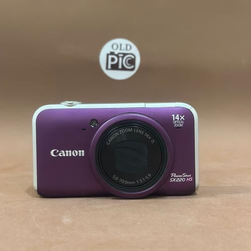 Purple - Canon PowerShot SX 220 HS