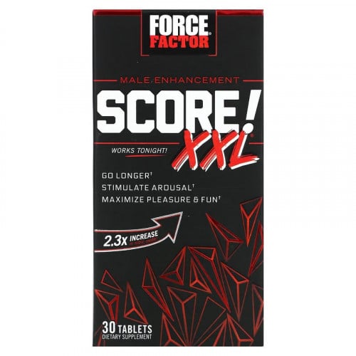 فورس فاكتور‏, Score! XXL، معزِّز الرجولة، 30 قرصًا