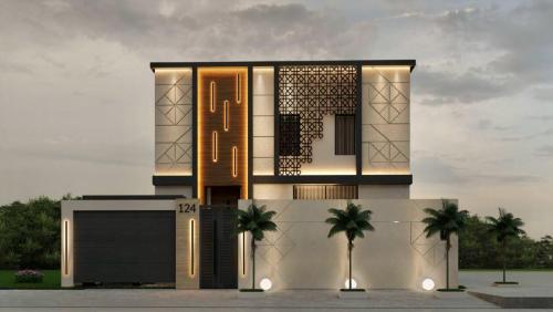تصميم فيلا مودرن نمط حديث