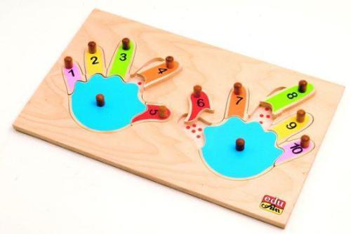 العاب مطابقة - أصابع اليد Let`s Count My Fingers
