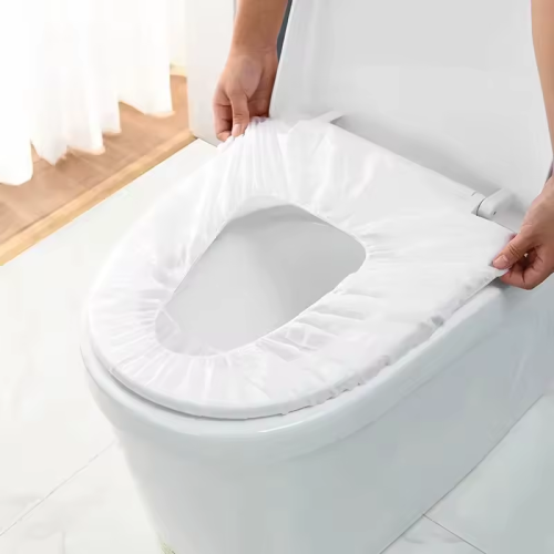 غطاء مقعد تواليت مقاوم للماء – للاستخدام أثناء الس...