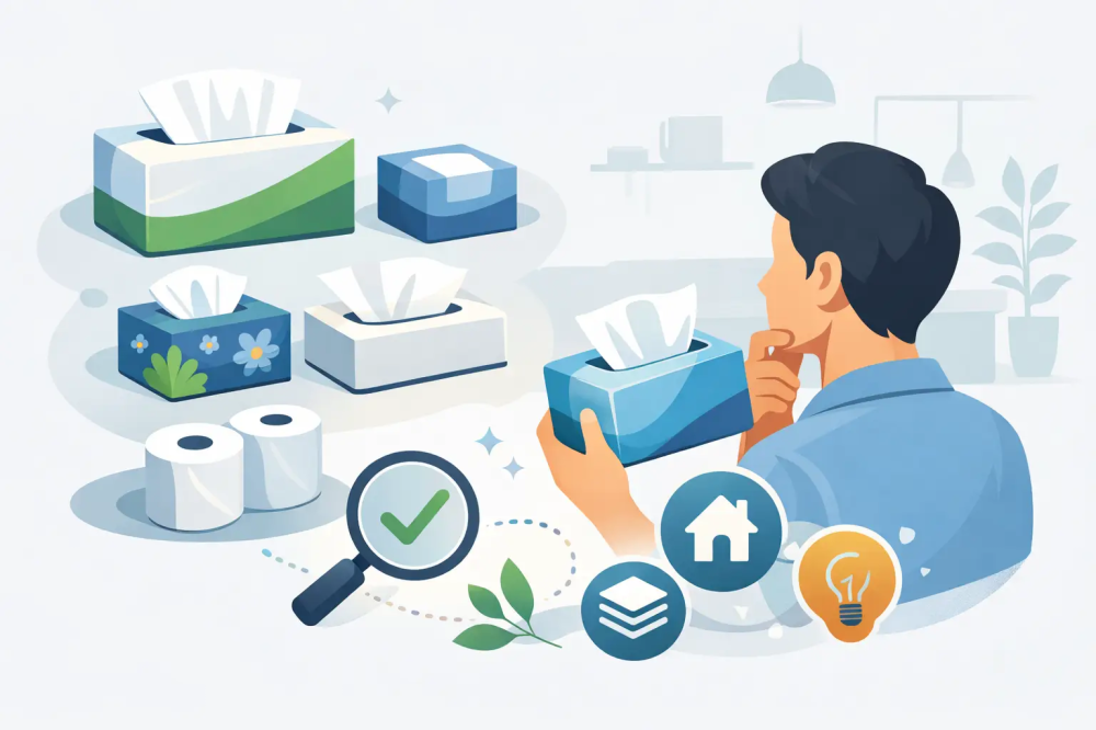 كيف تختار مناديل ورقية للبيت بذكاء؟