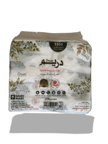 مناديل دريم 10 علب × 150 منديل وجه | ناعم واقتصادي