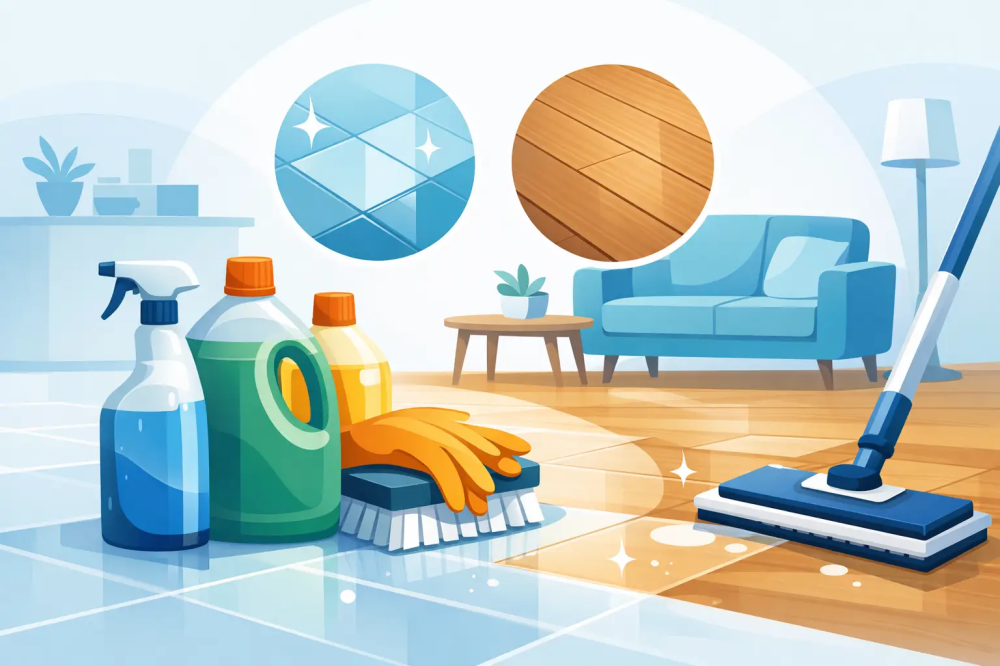 كيف تختار منظف أرضيات مناسب للمنزل؟