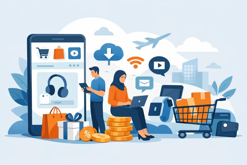 العروض الرقمية لاحتياجاتك اليومية بسعر أقل