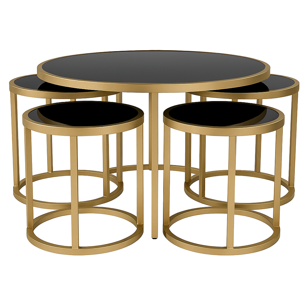 طقم طاولات قهوة مودرن