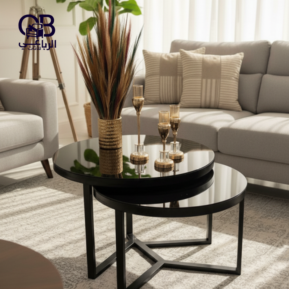 طاولات خدمة متداخلة