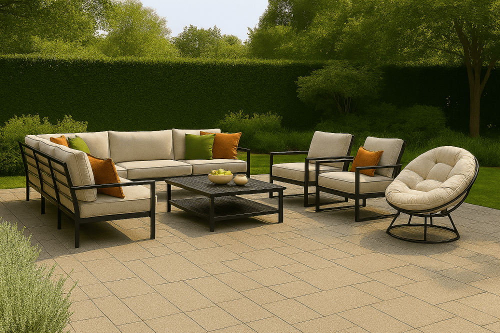 طقم جلسة خارجية 9 أشخاص