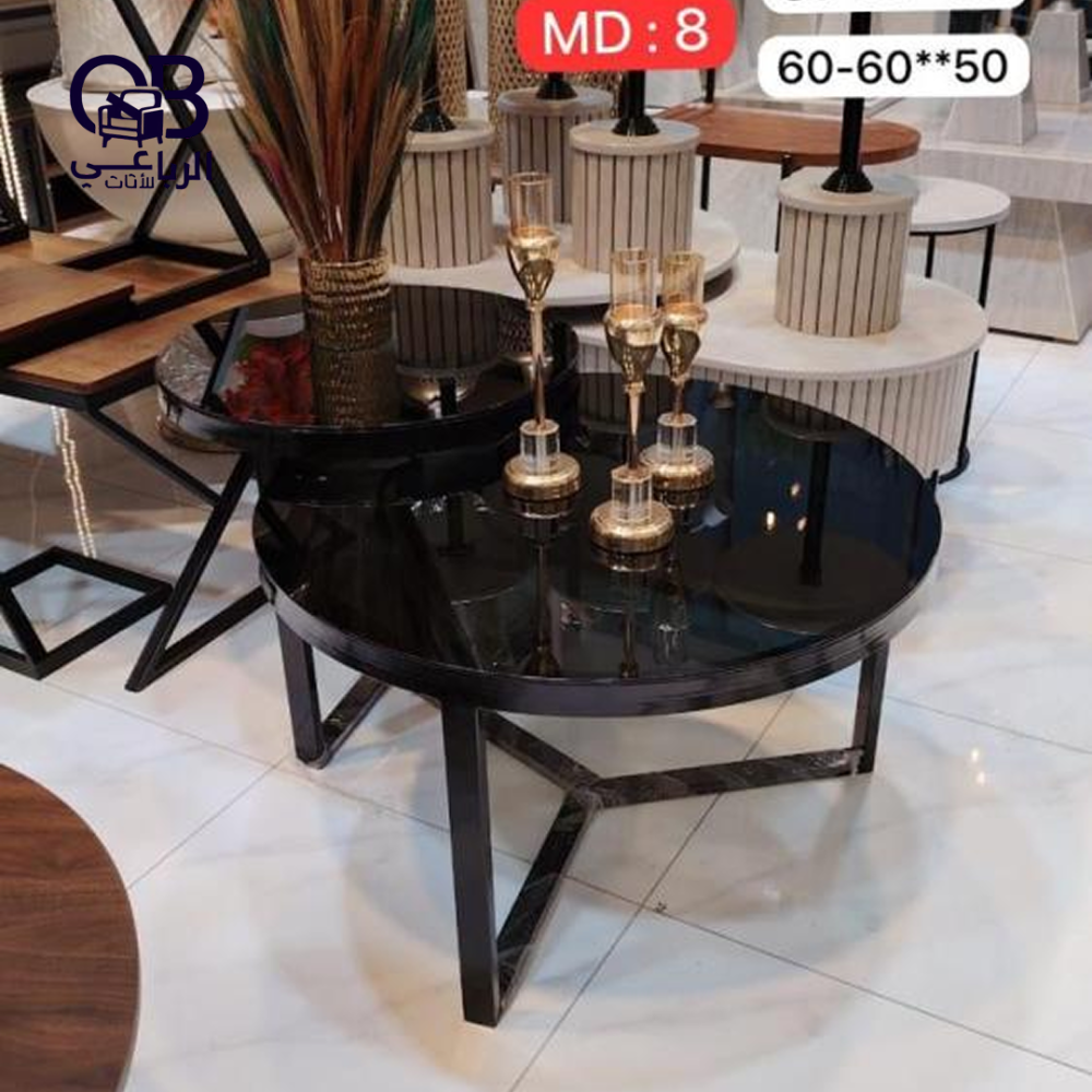 طاولات خدمة متداخلة مرسيدس قطعتين