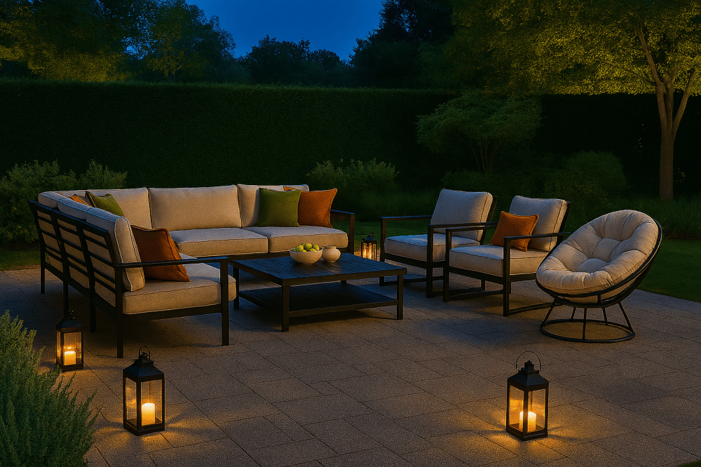 طقم جلسة خارجية 9 أشخاص