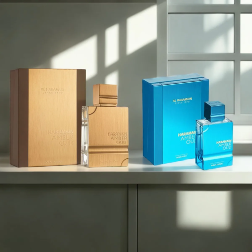 عطر عربي فاخر مزيج فانيليا وعنبر وعقيق ذهبي