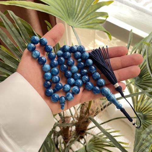 مسباح فاتوران بلون أزرق مموج