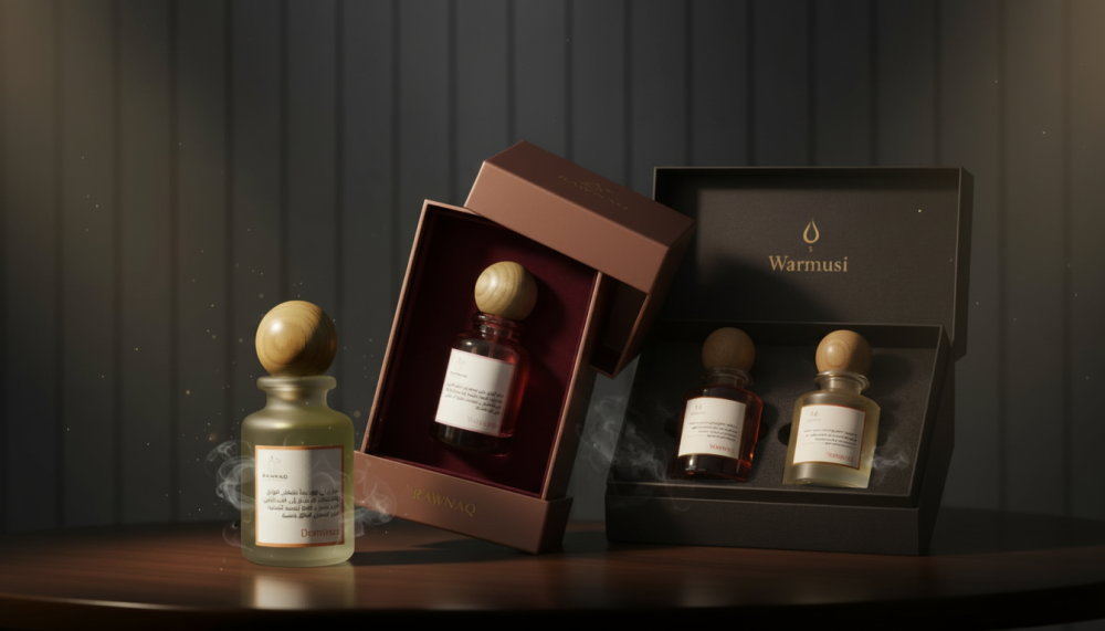 عن رونق برفيوم: حيث تتحول الروائح إلى ذكريات، والبكجات إلى هدايا ملكية