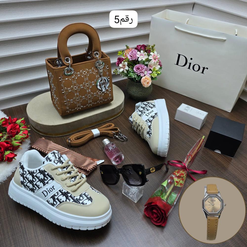 طقم شنطة ماركة ديور