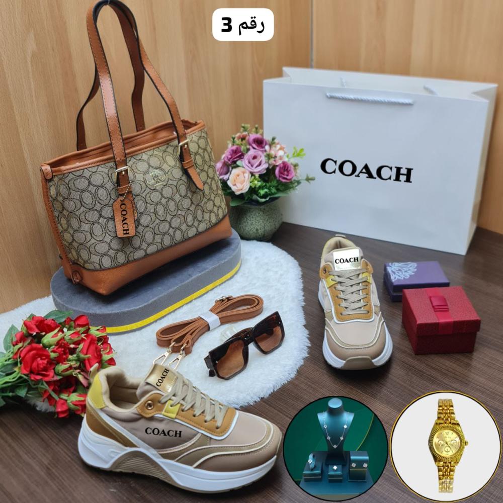 طقم شنطة ماركة كوتش