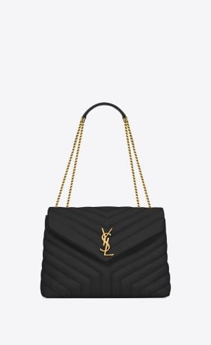 LOULOU MEDIUM IN QUILTED LEATHER (طبق الأصل)