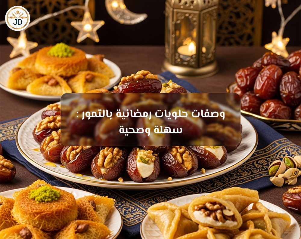 وصفات حلويات رمضانية بالتمور : سهلة وصحية