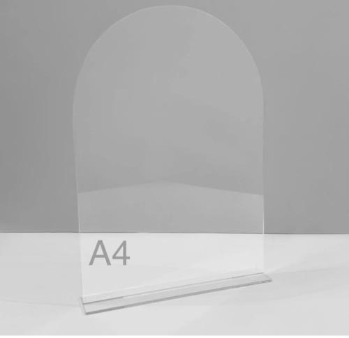 ستاند اكريليك مقوس A4