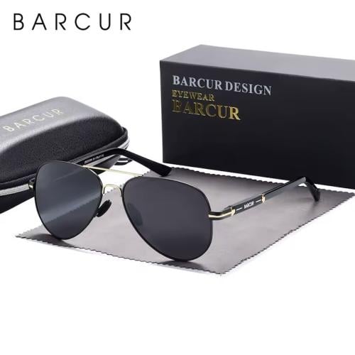 نظارات شمسية (اسود) للرجال من BARCUR