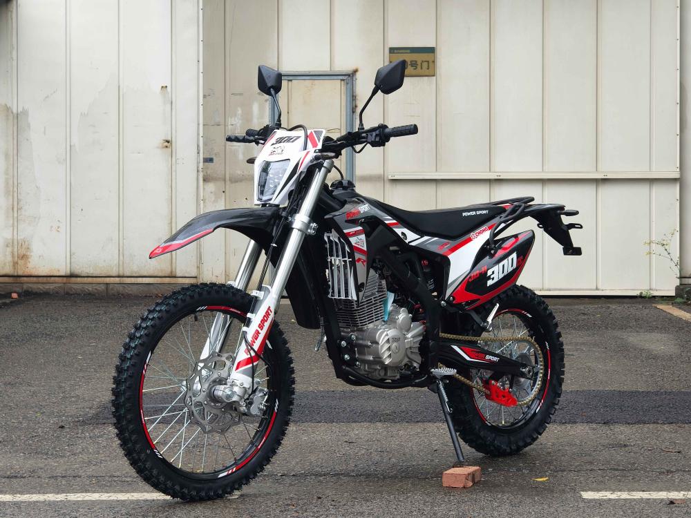 دراجة نارية صحراوي باور سبورت 250cc - لون فضي واحمر