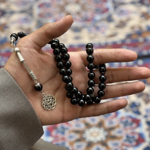 سبحة بكلايت -اسود ملكي