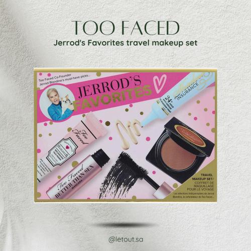 Too Faced Jerrod's Favorites Travel Makeup Set