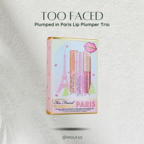 Too Faced Plumped in Paris Lip Plumper Trio