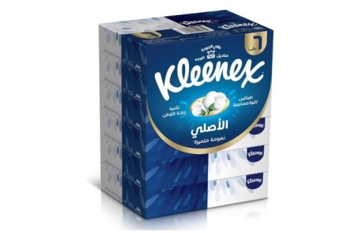 كلينيكس مناديل الوجه - 6 قطع