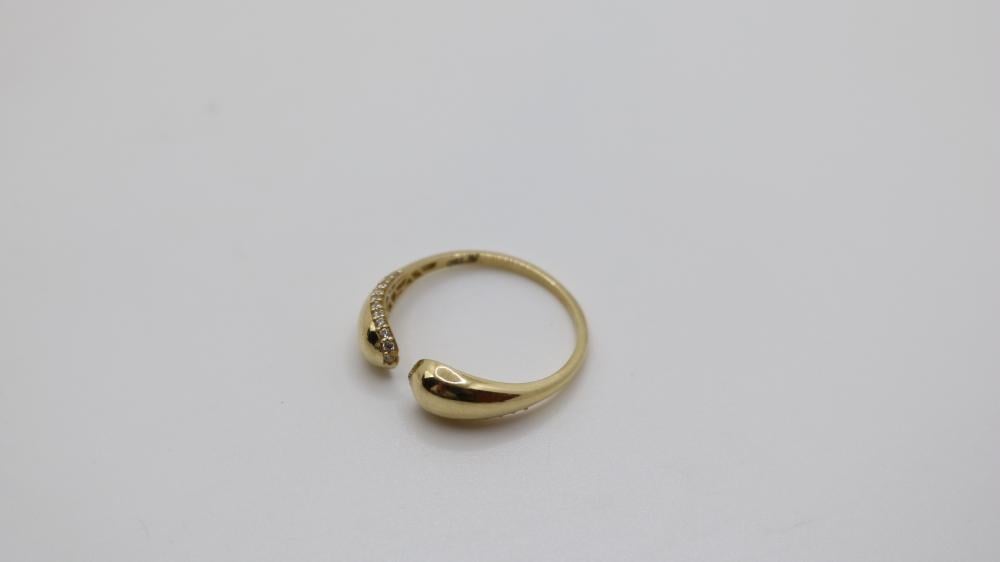 خاتم ذهب مع فصوص