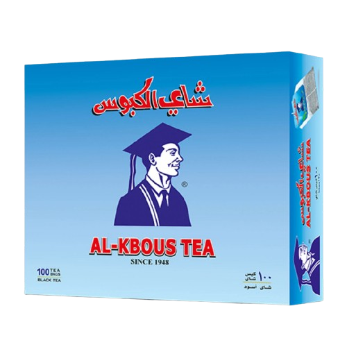 الكبـوس شـاي أسـود 100 كيـس