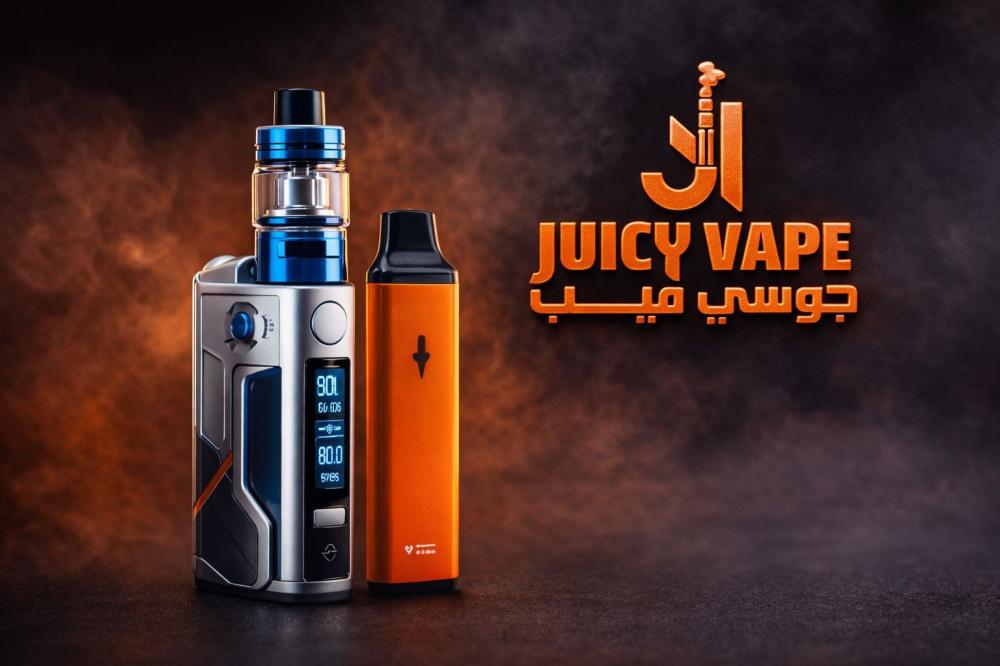 شعار جوسي فيب، متجر متخصص في بيع أجهزة الفيب، النكهات، السحبات الجاهزة