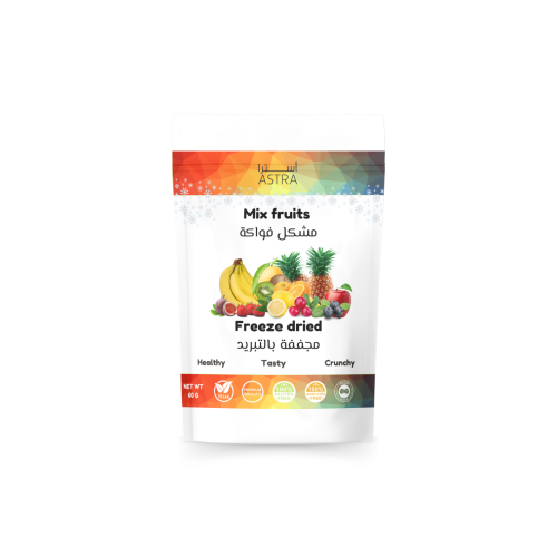 Freeze dried mix fruits