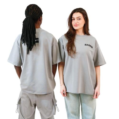 oversized grey T-shirts