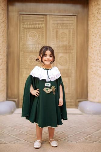 فستان اليوم الوطني جديد وانيق