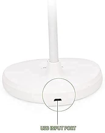 ابجورة مكتبية ثلاثة لون تعمل بل لمس    مصباح مكتبي WD-6046 من ويداسي-WD-6046، ابيض دافئ، ضوء ليد للقراءة للطاولة، 3 مصابيح قابلة للطي مع منفذ شحن يو اس بي، نظام تحكم باللمس، 3 الوان، للنوم والمكتب والمنزل وغرفة النوم والدراسة