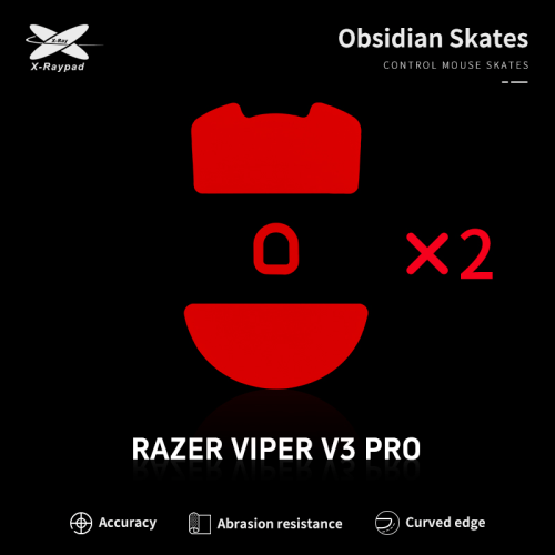 Obsidian skates for Razer Viper V3 PRO