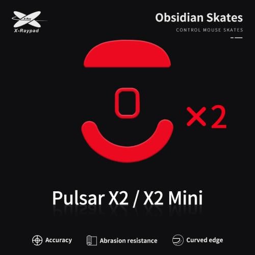 Obsidian Skates for Pulsar X2 & X2 Mini