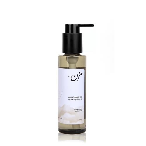 زيت الجسم المرطب بمسك الفانيلا