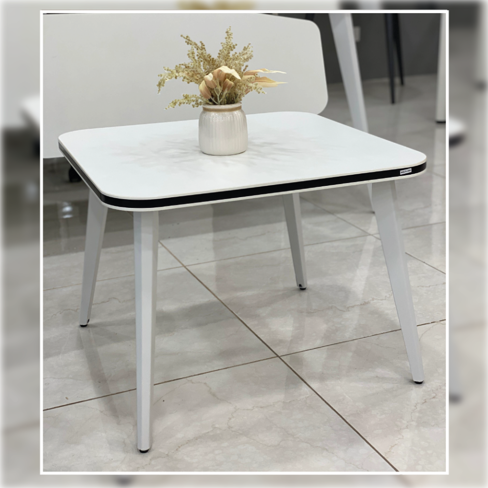 طقم مكتب مودرن ابيض 200 سم