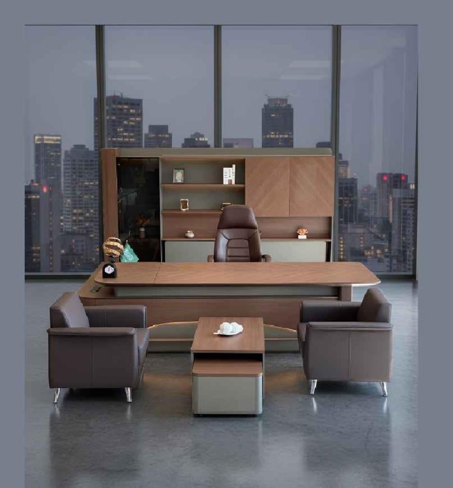 طقم مكتبي متكامل فاخر  300 سم