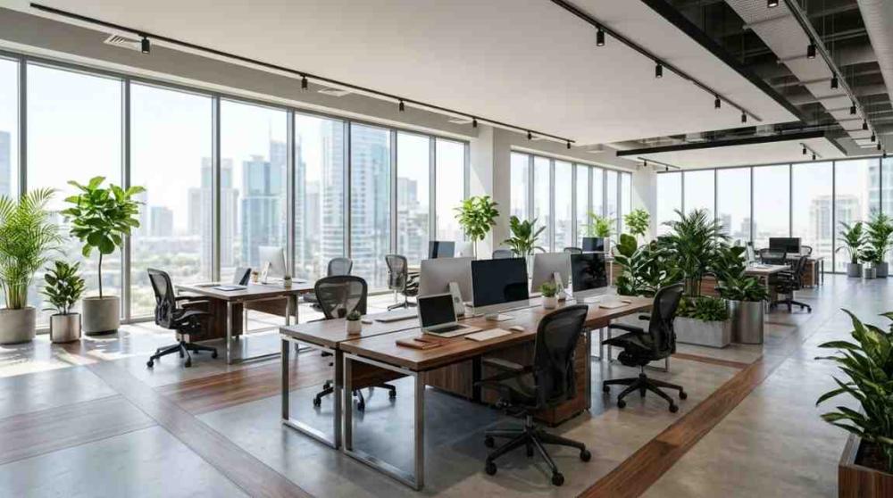 اتجاهات تصميم المكاتب 2026: كيف تجعل بيئة عملك أكثر إنتاجية وعصرية؟