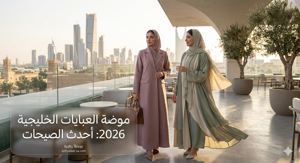 موضة العبايات الخليجية 2026: أحدث الصيحات لإطلالة ملكية من "سوفتي وير"